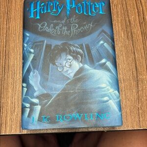Harry Potter and the Order of the Phoenix Book - Blue Cover